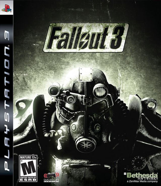 Fallout 3 (Sony PlayStation 3, 2008) Complete CIB Videogame Disc Very Good