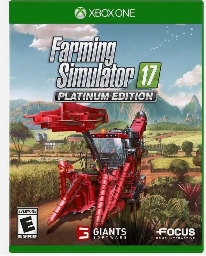 Farming Simulator 17: Platinum Edition (Microsoft Xbox One, 2017)