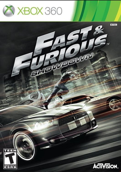 Fast & Furious: Showdown (Xbox 360, 2013) Game Disc Very Good