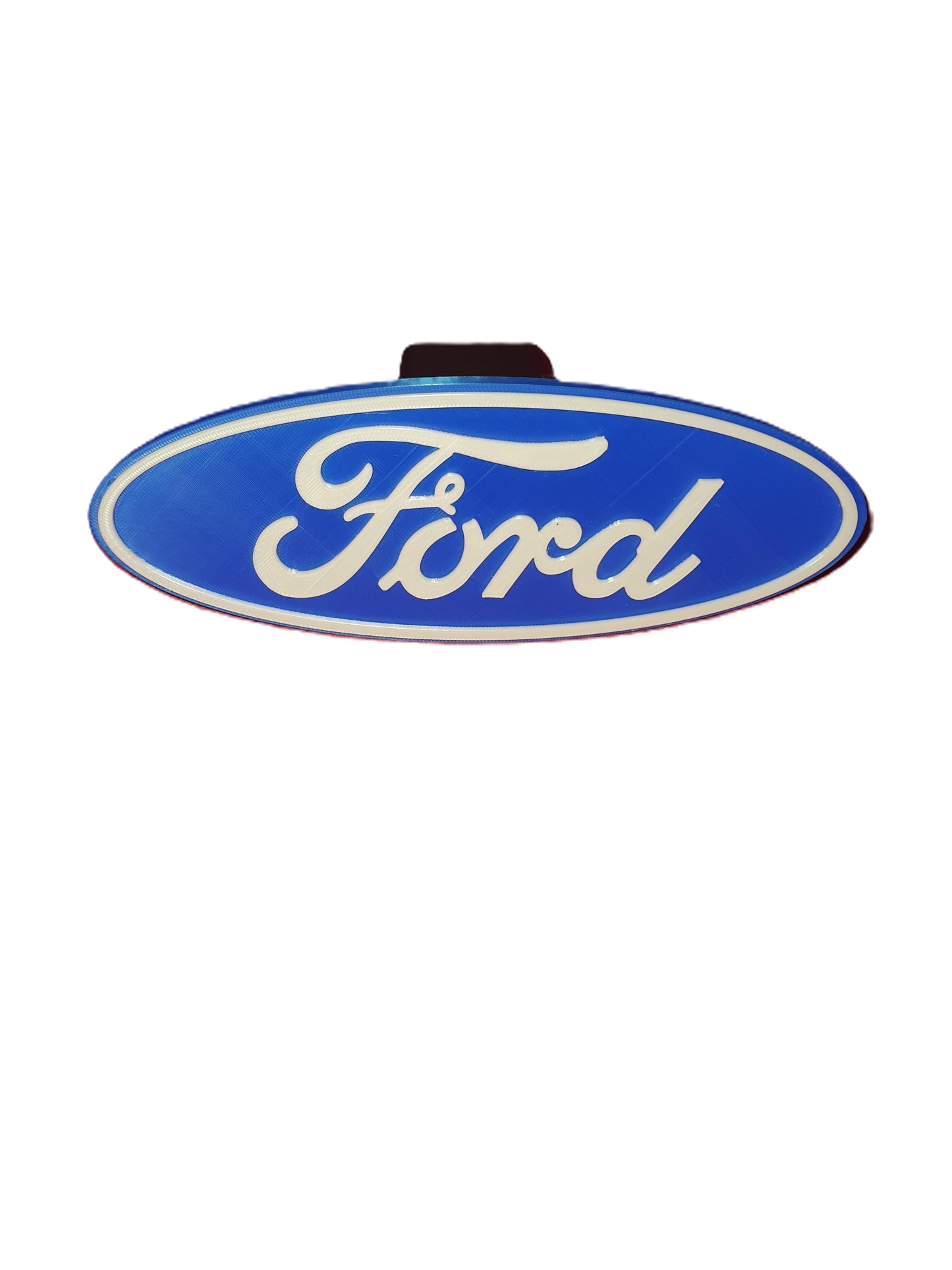 Blue Ford Cover Trailer Truck Plug Cap Tow Hitch 2" Receivers Oversized Logo 8x3