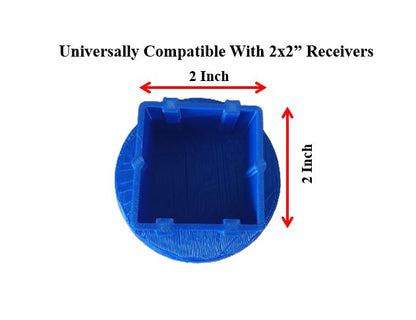 Ford SUV Truck Trailer Hitch Receiver Cover Plug Cap 2" Receiver Push Slip On