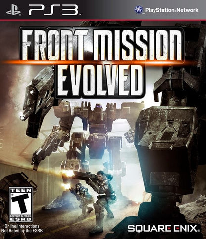 Front Mission Evolved (Sony PlayStation 3, 2010) Disc Very Good