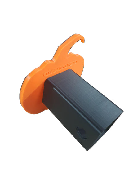 Pumpkin Halloween Spooky Cover Plug Cap Tow Hitch Fits 2" Receivers Truck SUV