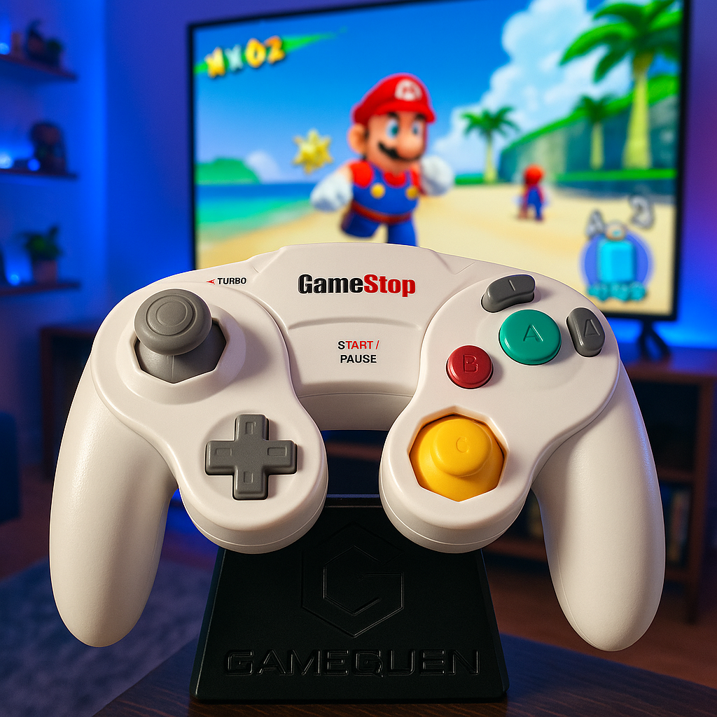 Nintendo GameCube Controller Stand Gameroom Storage Custom Color DOL-001 DOL-003