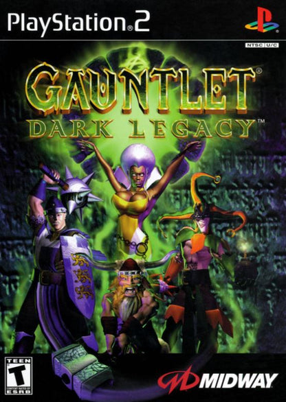 Gauntlet: Dark Legacy (Sony PlayStation 2, PS2, 2001) Disc Good
