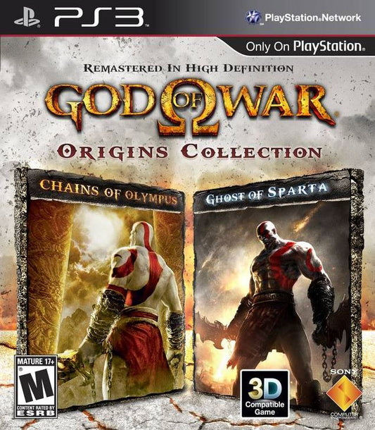 God of War: Origins Collection (Sony PlayStation 3, 2011) Complete CIB Very Good
