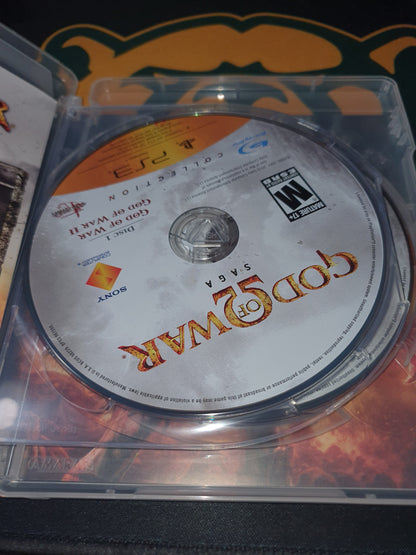 god of war saga collection edition complete like new