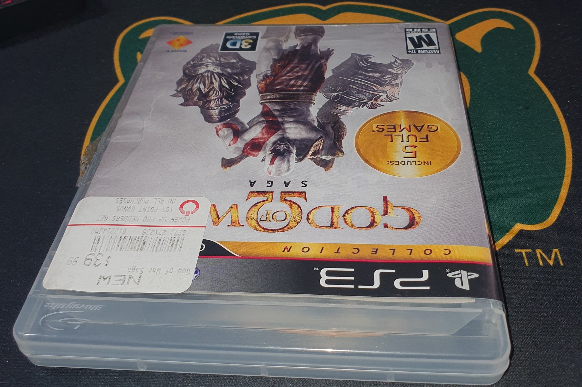 god of war saga playstation 3 collection edition complete like new