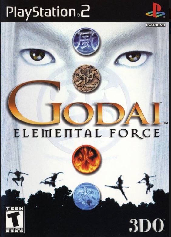 Godai Elemental Force - Sony PlayStation 2 PS2 - CIB Complete - Tested