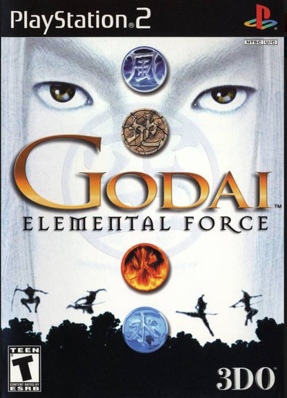 Godai Elemental Force - Sony PlayStation 2 PS2 - CIB Complete - Tested