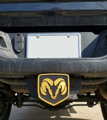 Dodge Ram Durango 1500 Golden Cover Plug Cap Tow Hitch Truck Trailer Towing
