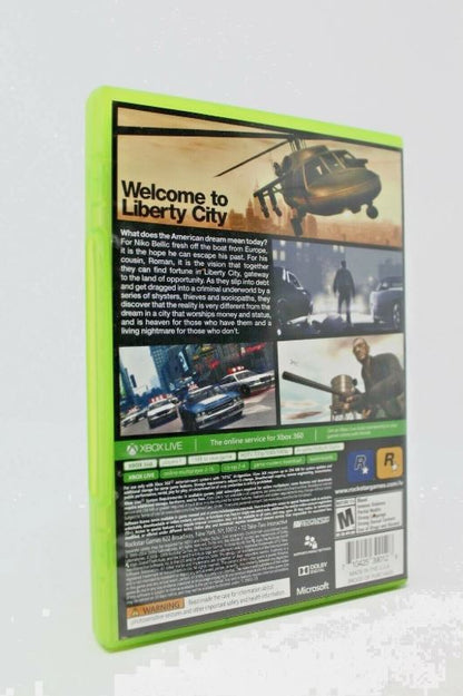 Grand Theft Auto IV -- Platinum Hits Edition (Microsoft Xbox 360, 2009)