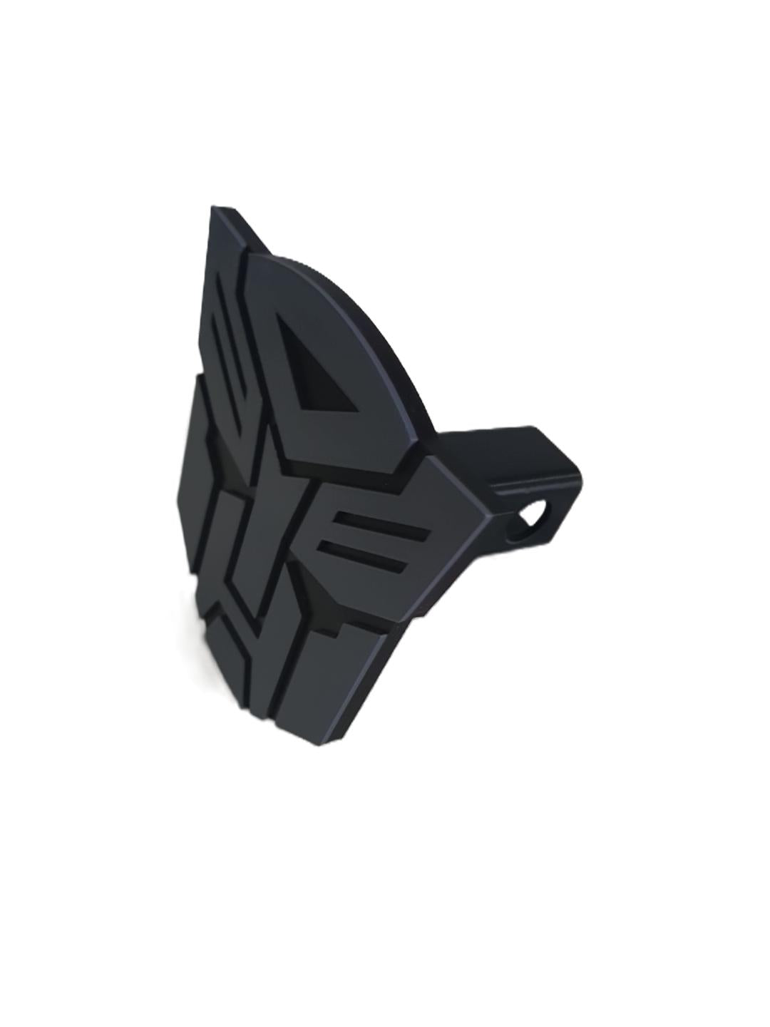 Transformers Gray Autobot Trailer Hitch Receiver Cover Tow Towing Plug Cap 1.25"