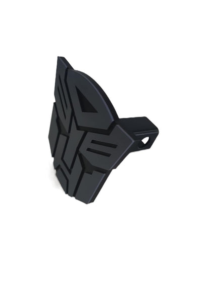 Transformers Gray Autobot Trailer Hitch Receiver Cover Tow Towing Plug Cap 1.25"