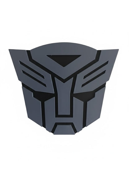 Transformers Gray Autobot Trailer Hitch Receiver Cover Tow Towing Plug Cap 1.25"