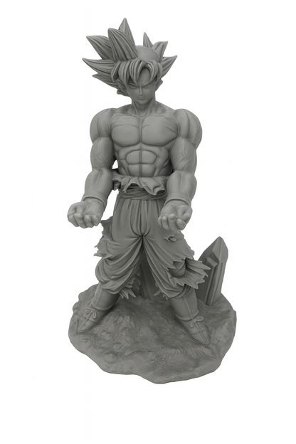 Dragon Ball Figure Phone Device Controller Holder Stand Son Goku PlayStation Nintendo Xbox Samsung iPhone 8bit DO Game Room Shelf Table
