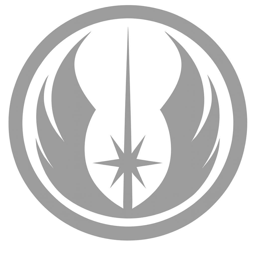Star Wars Jedi Order 4" Logo Cover Plug Cap Tow Hitch Fits 2" Receivers