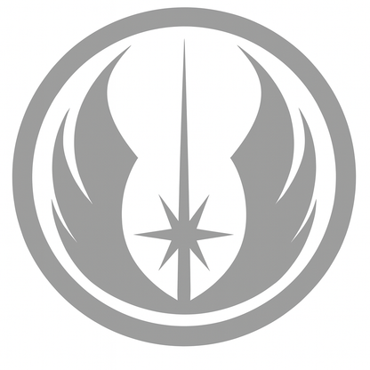 Star Wars Jedi Order 4" Logo Cover Plug Cap Tow Hitch Fits 2" Receivers