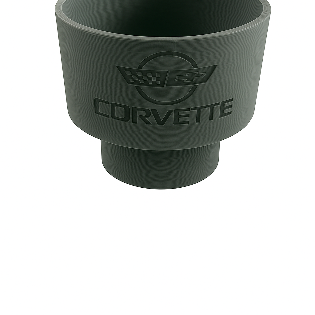 Cup Holder Plastic Liner 1984-1996 Corvette C4 Center Console Adapter - C4 Corvette Drink Holder Insert Replacement for Corvette Owners