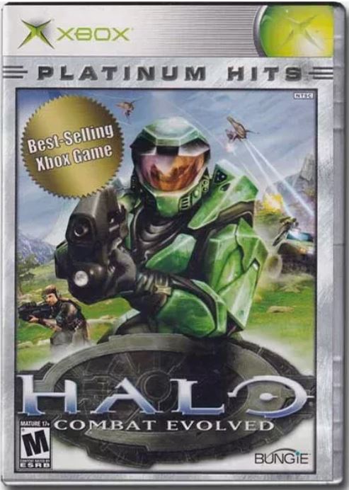 Halo Combat Evolved (Xbox, 2001) Complete CIB Game Disc Near Mint Platinum Hits