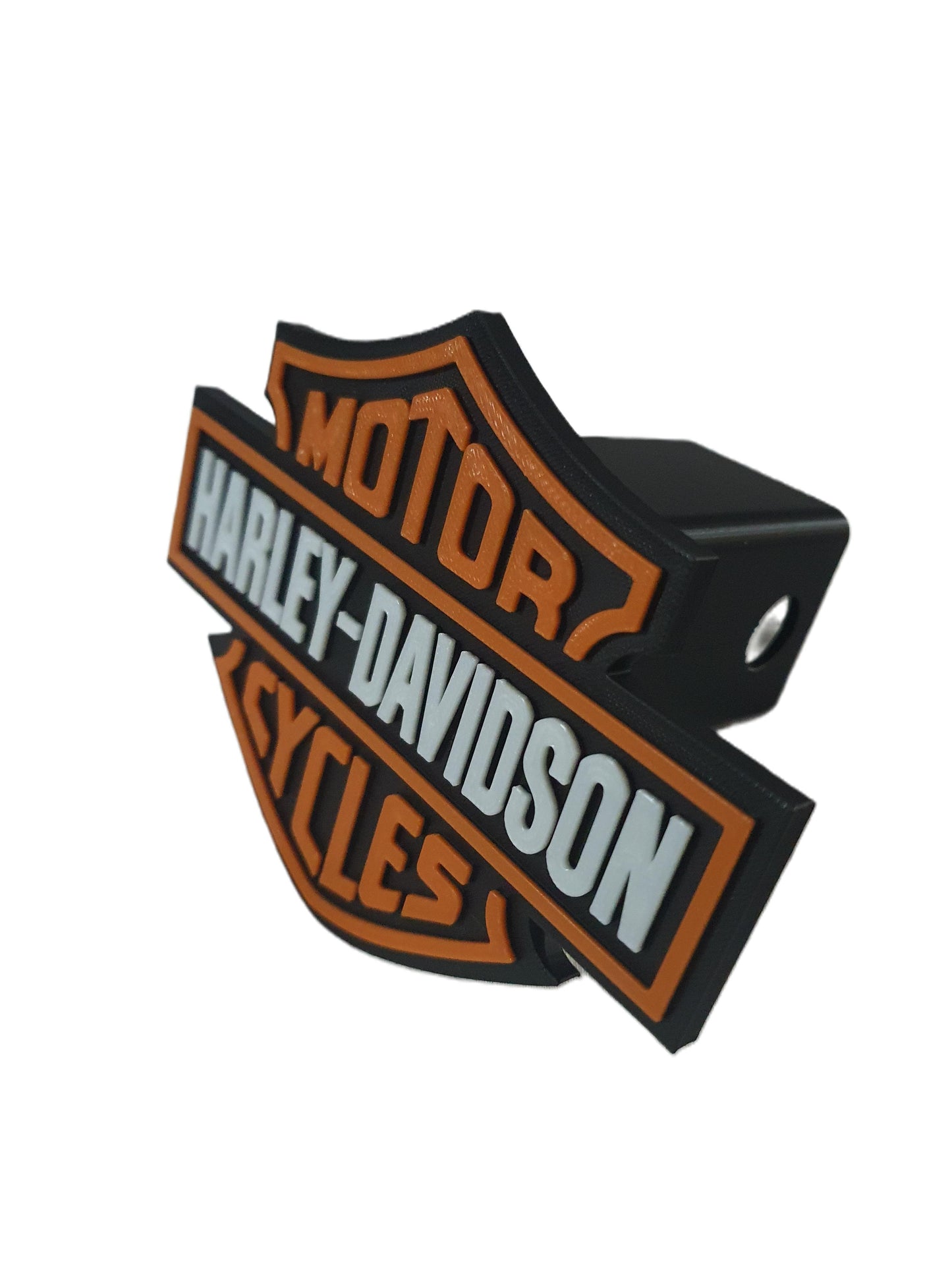 Harley Davidson Cycles Logo Trailer Hitch Plug Cover 2" Hitch Receiver 3D Print