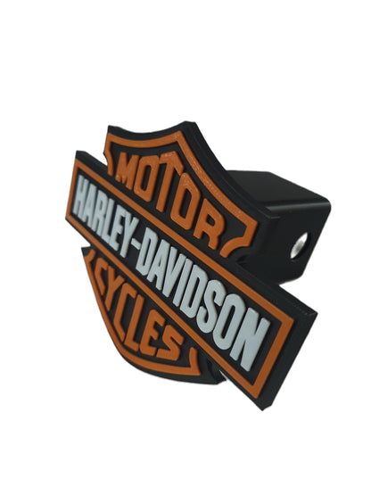 Harley Davidson Cycles Logo Trailer Hitch Plug Cover 2" Hitch Receiver 3D Print