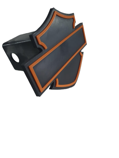 Harley Davidson Cycles Logo Trailer Hitch Plug Cover 2" Hitch Receiver 3D Print