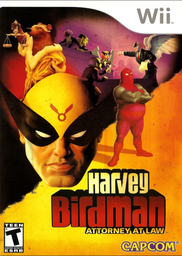 Harvey Birdman Attorney At Law Nintendo Wii Game CIB Cleaned Tested Complete NM