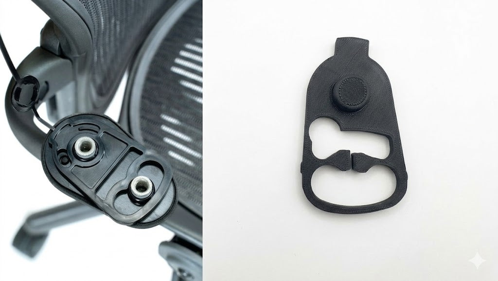 Arm Index Replacement Part Herman Miller Classic Aeron Chair 1 Year Warranty Pivot Mechanism 4pk and 2pk