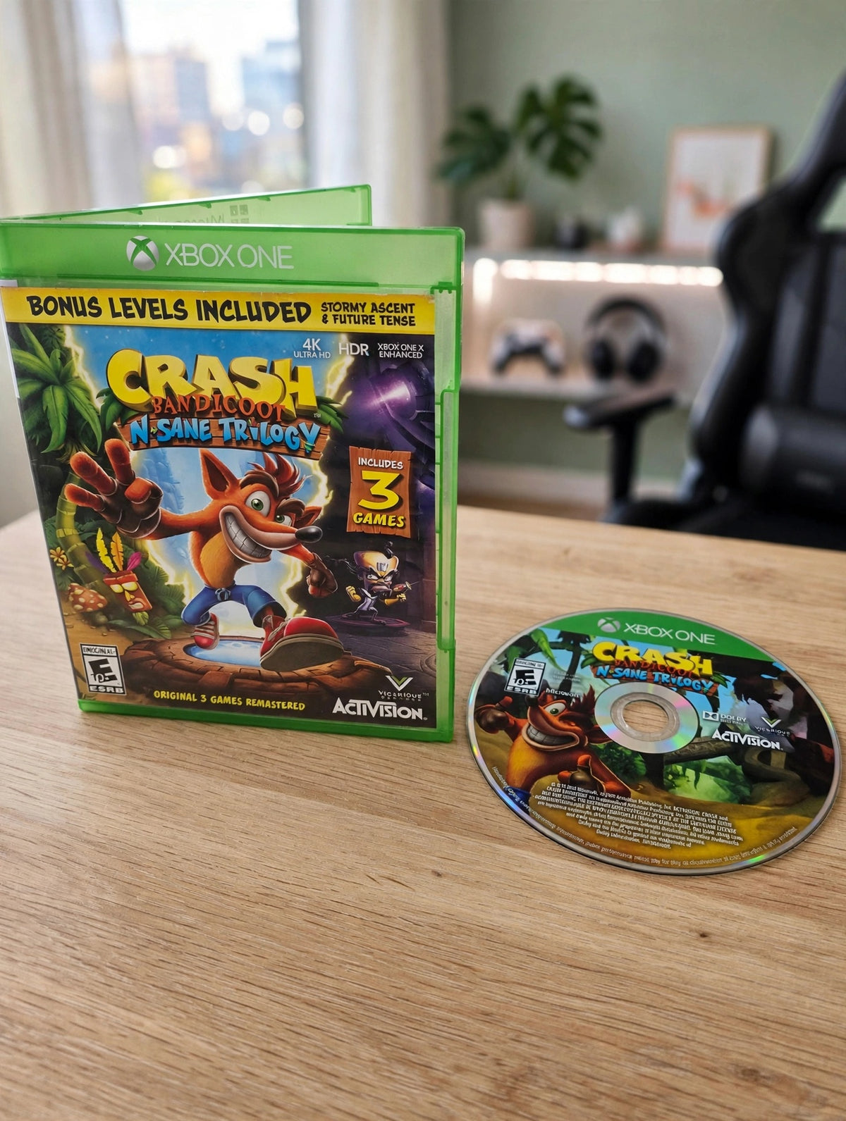 Crash Bandicoot N Sane Trilogy Xbox One Platformer Game Activision Remastered Collection 2018 Classic Adventure Retro