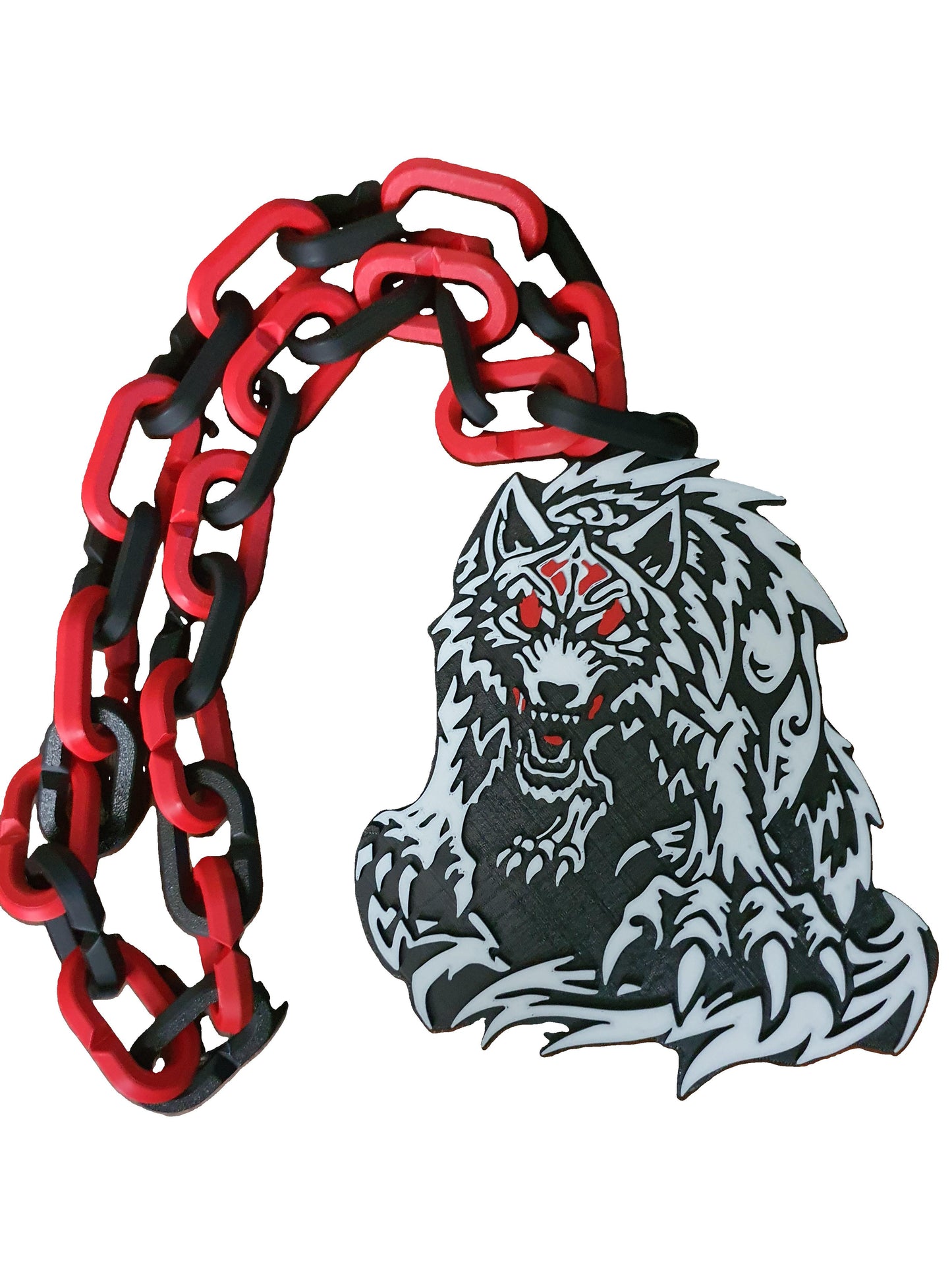 Jacab Fatu WWE All Gas No Brakes Samoan Werewolf Necklace Charm Pendant Fan Swag