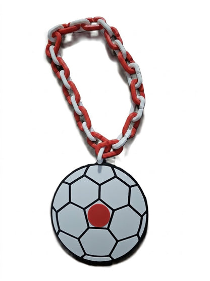 Japan Hype Chain Necklace - FIFA Football Soccer Samurai Blue Jewelry | Japan Futbol Fan Chain for World Cup Asian Cup Matchday Fans