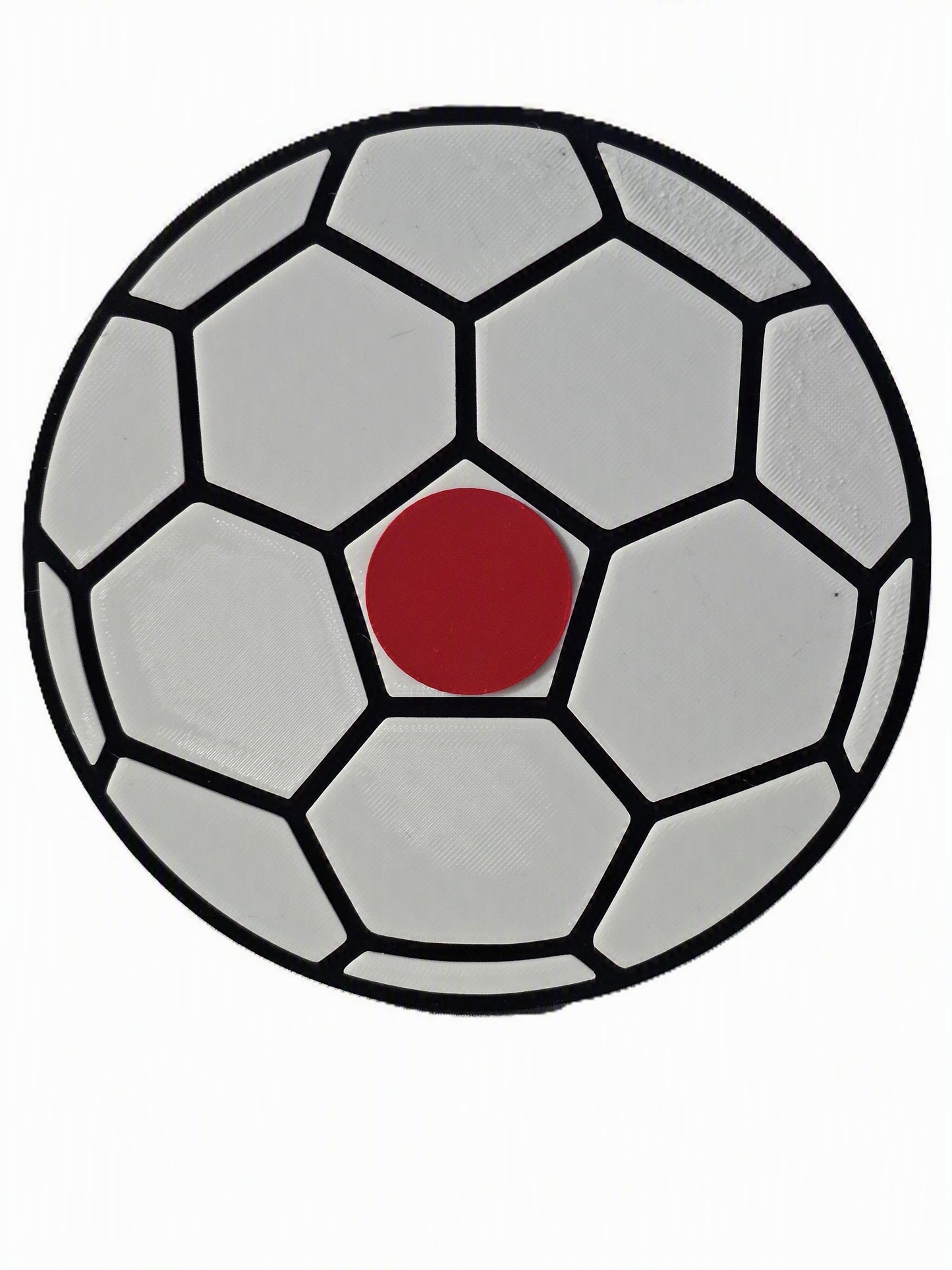 Japan Soccer Football World Cup Trailer Hitch Cover - Samurai Blue FIFA Hitch Plug | Japan Futbol Fan 2 Inch Receiver Cover Matchday