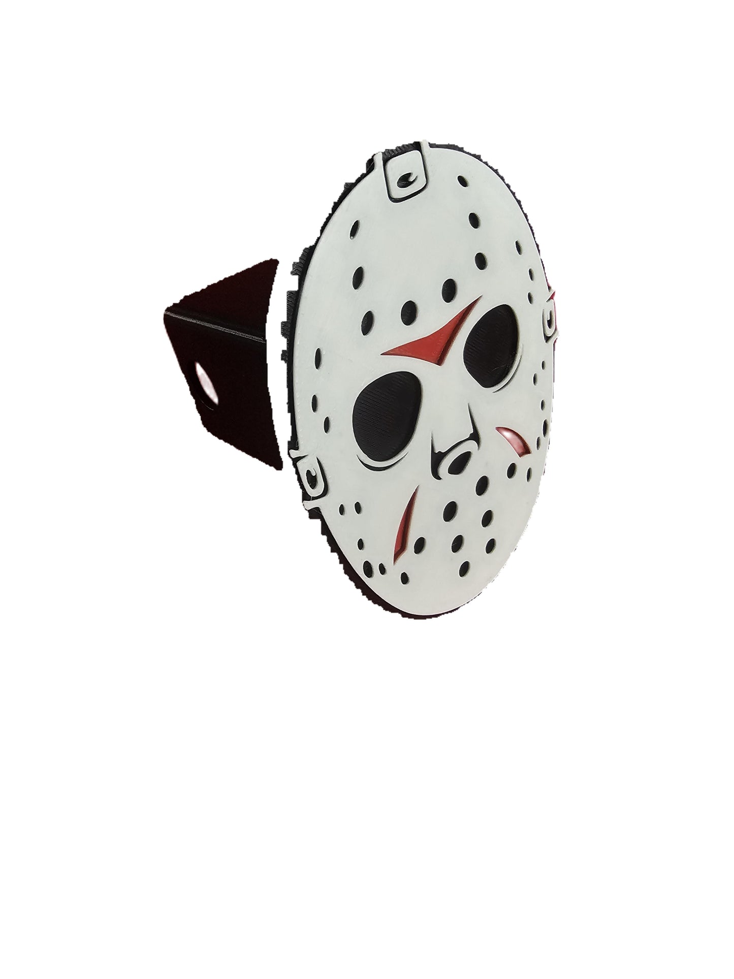 Jason Voorhees Goalie Slasher Trailer Insert - Friday the 13th Killer Pickup Protector | Crystal Lake Fan Truck Accessory for Fathers Day Gift