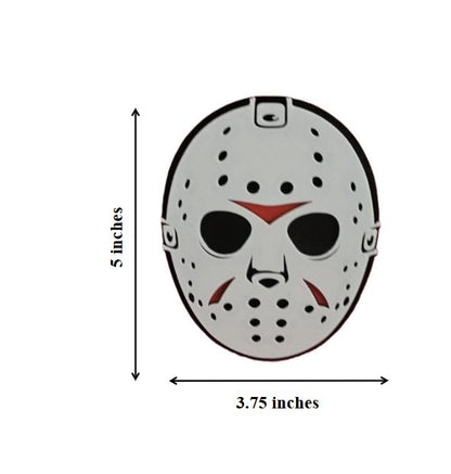 Hockey Horror Mask Zombie Cover Plug Cap Tow Hitch 2" Receiver Ford Chevy Ram