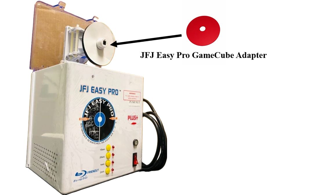 JFJ Gamecube Plate Easy Pro Replacement Part Upgrade Game Repair Disc DVD