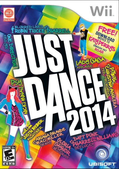 Just Dance 2014 (Nintendo Wii, 2013) Game Disc Near Mint Clean Tested Free Ship
