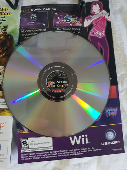 Just Dance 2 (Nintendo Wii, 2010) Complete CIB Near Mint Clean RVL-SD2E-USO-B0