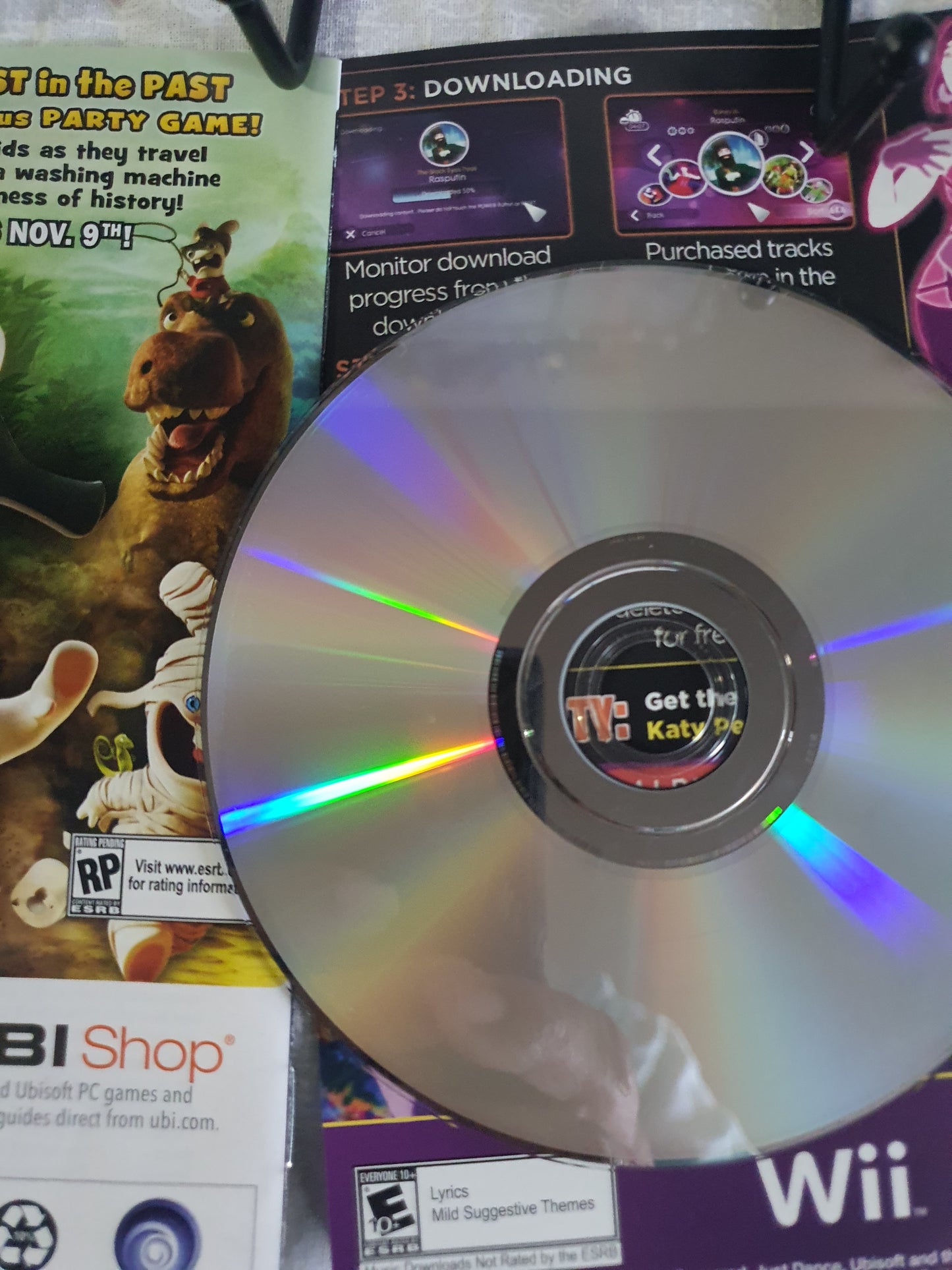Just Dance 2 (Nintendo Wii, 2010) Complete CIB Near Mint Clean RVL-SD2E-USO-B0