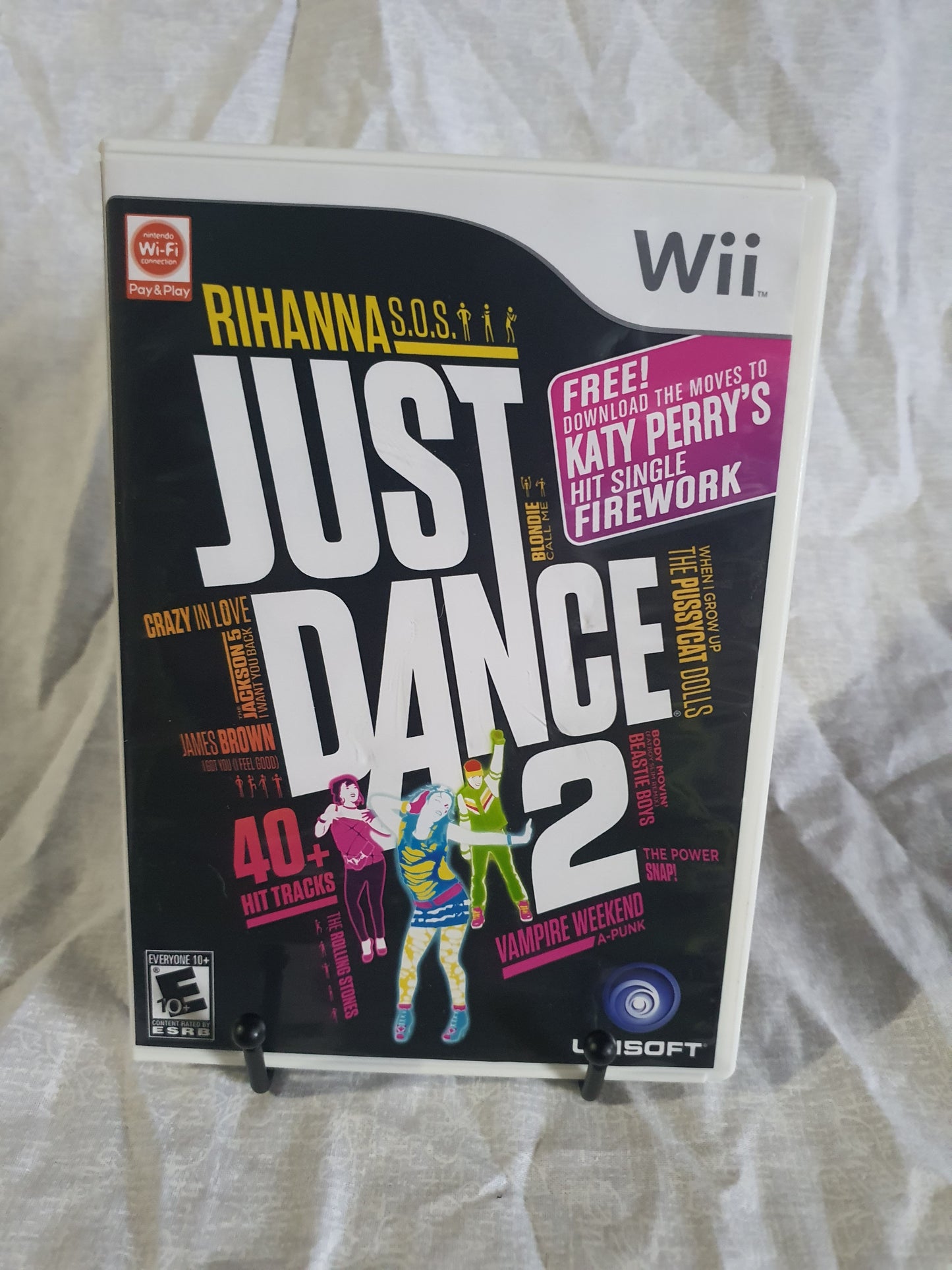 Just Dance 2 (Nintendo Wii, 2010) Complete CIB Near Mint Clean RVL-SD2E-USO-B0