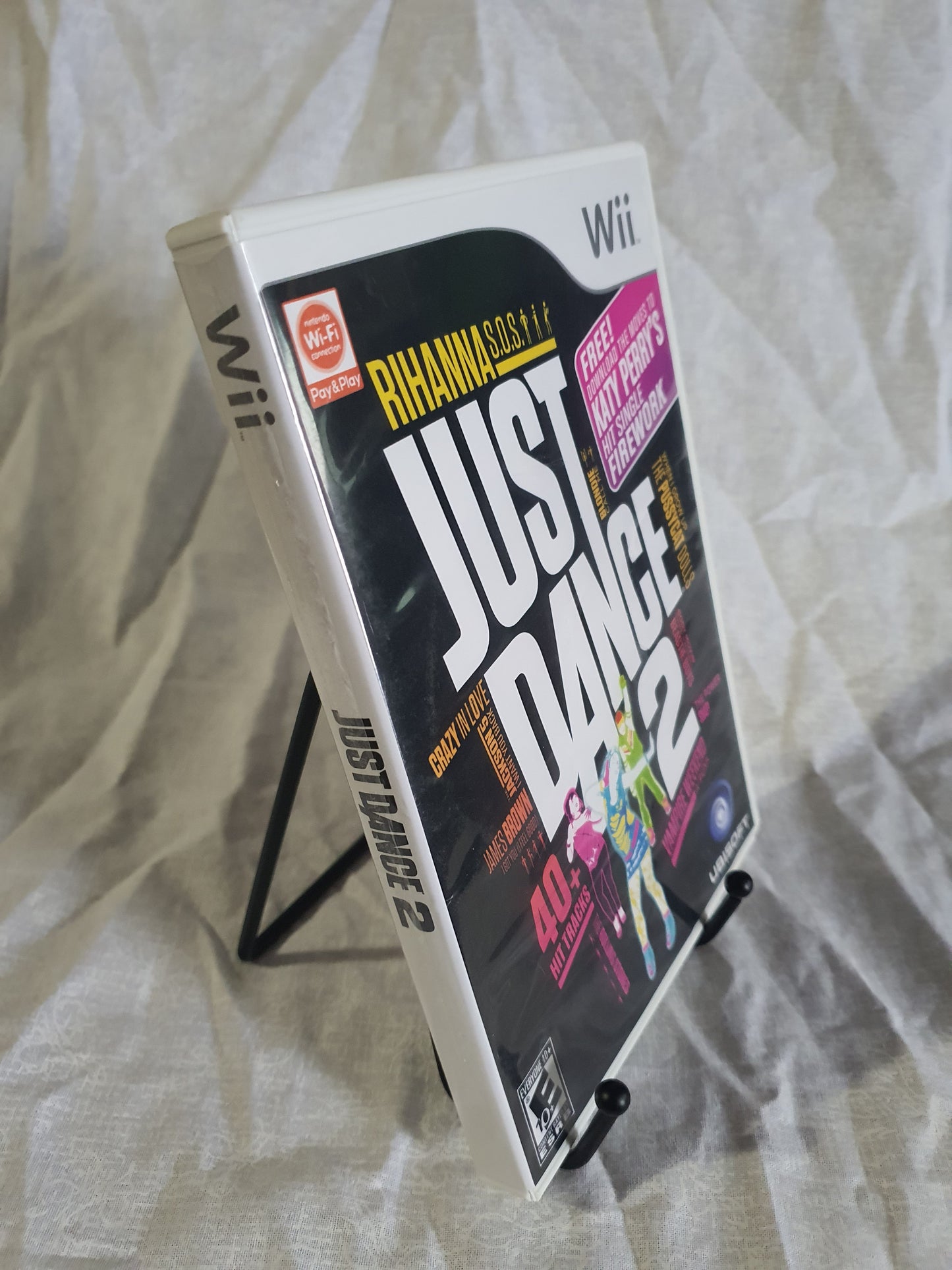 Just Dance 2 (Nintendo Wii, 2010) Complete CIB Near Mint Clean RVL-SD2E-USO-B0