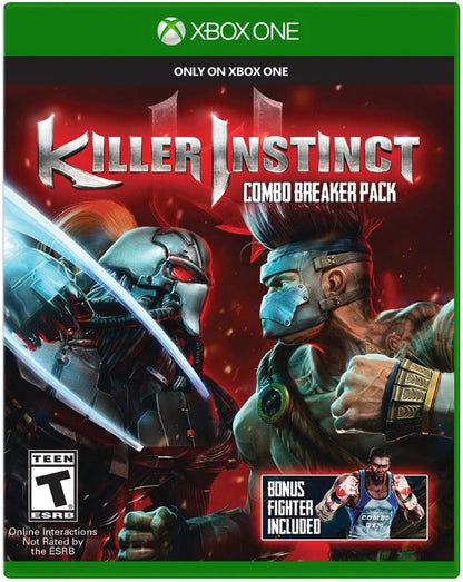 Killer Instinct: Combo Breaker Pack (Xbox One, 2014) Disk Near Mint Complete NM