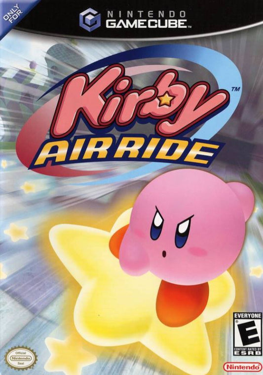 Kirby Air Ride Nintendo Gamecube 2003 Near Mint Clean Tested Working Black Label
