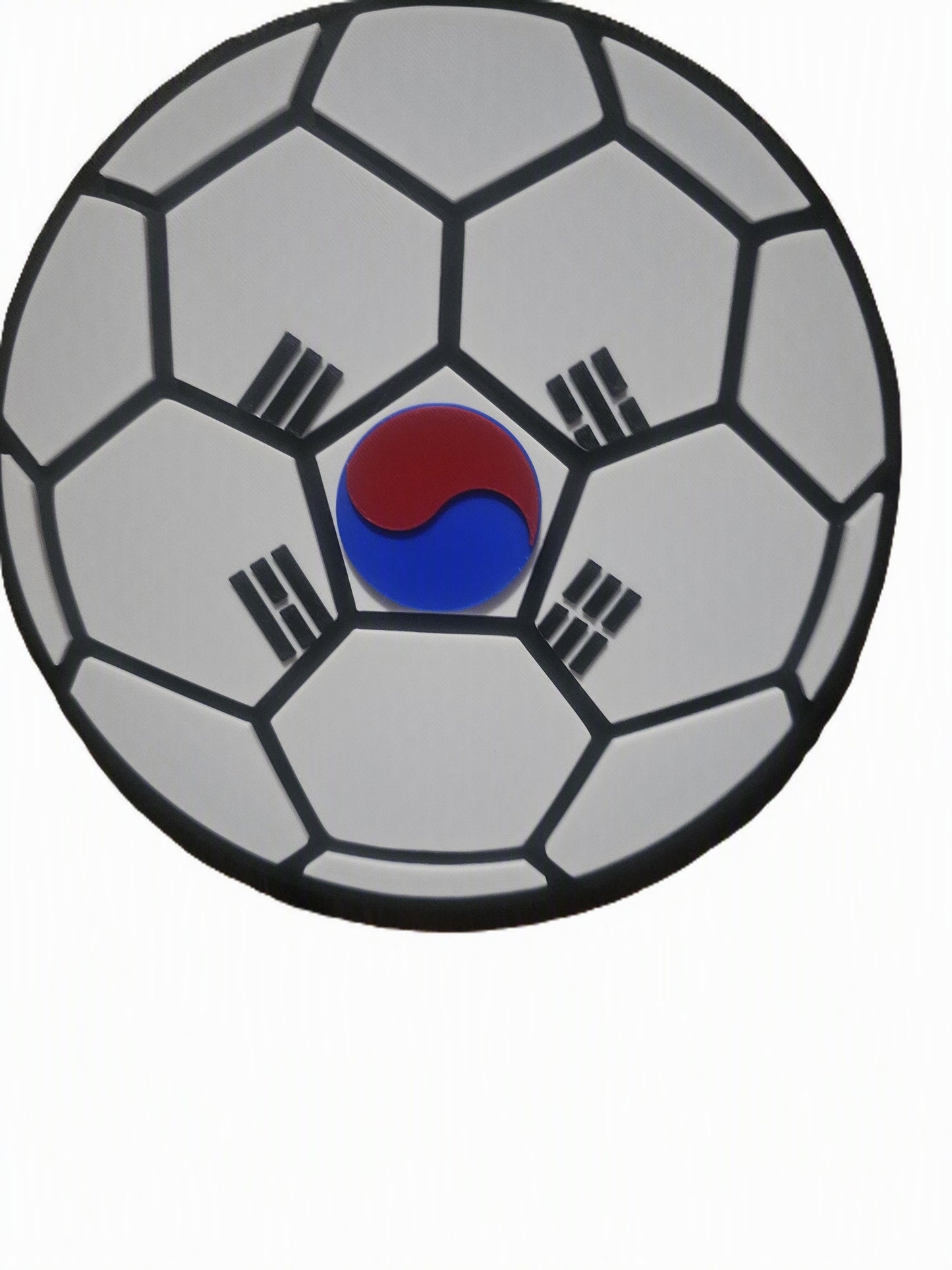 South Korea Hype Chain Necklace - FIFA Football Soccer Taegeuk Warriors Jewelry | Korea Futbol Fan Chain for World Cup Matchday Fans