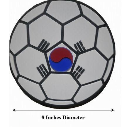 South Korea Hype Chain Necklace - FIFA Football Soccer Taegeuk Warriors Jewelry | Korea Futbol Fan Chain for World Cup Matchday Fans