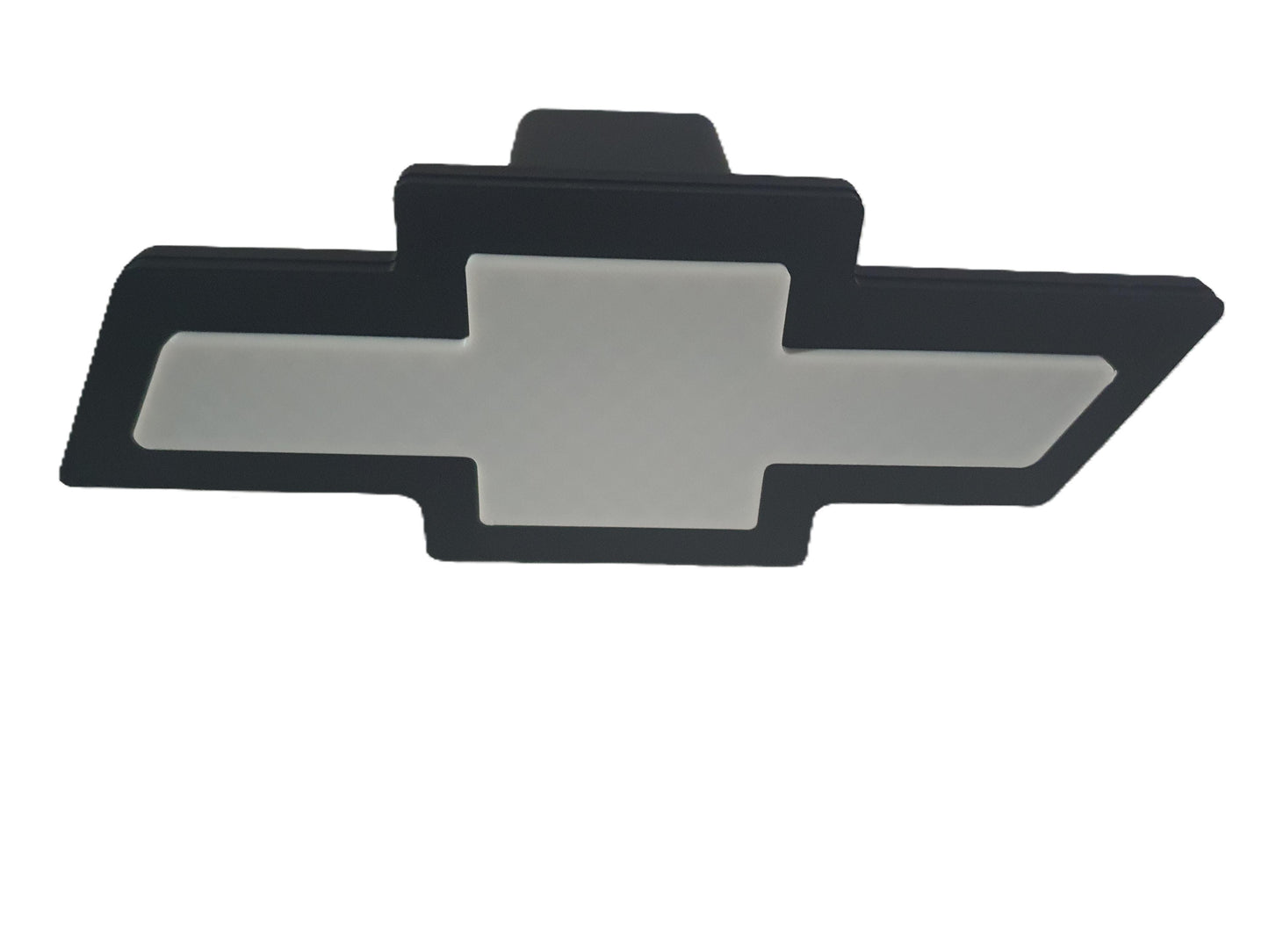 Chevrolet Chevy Truck Large 8x3 Inch Bowtie Cover Plug Cap Tow Hitch 2" Receiver