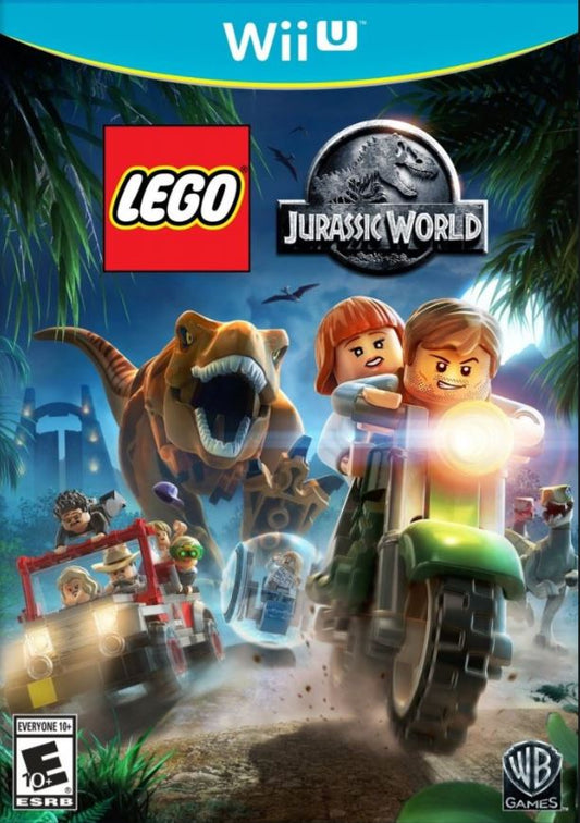 LEGO Jurassic World (Nintendo Wii U, 2015) Game Disc Very Good Tested Free Ship