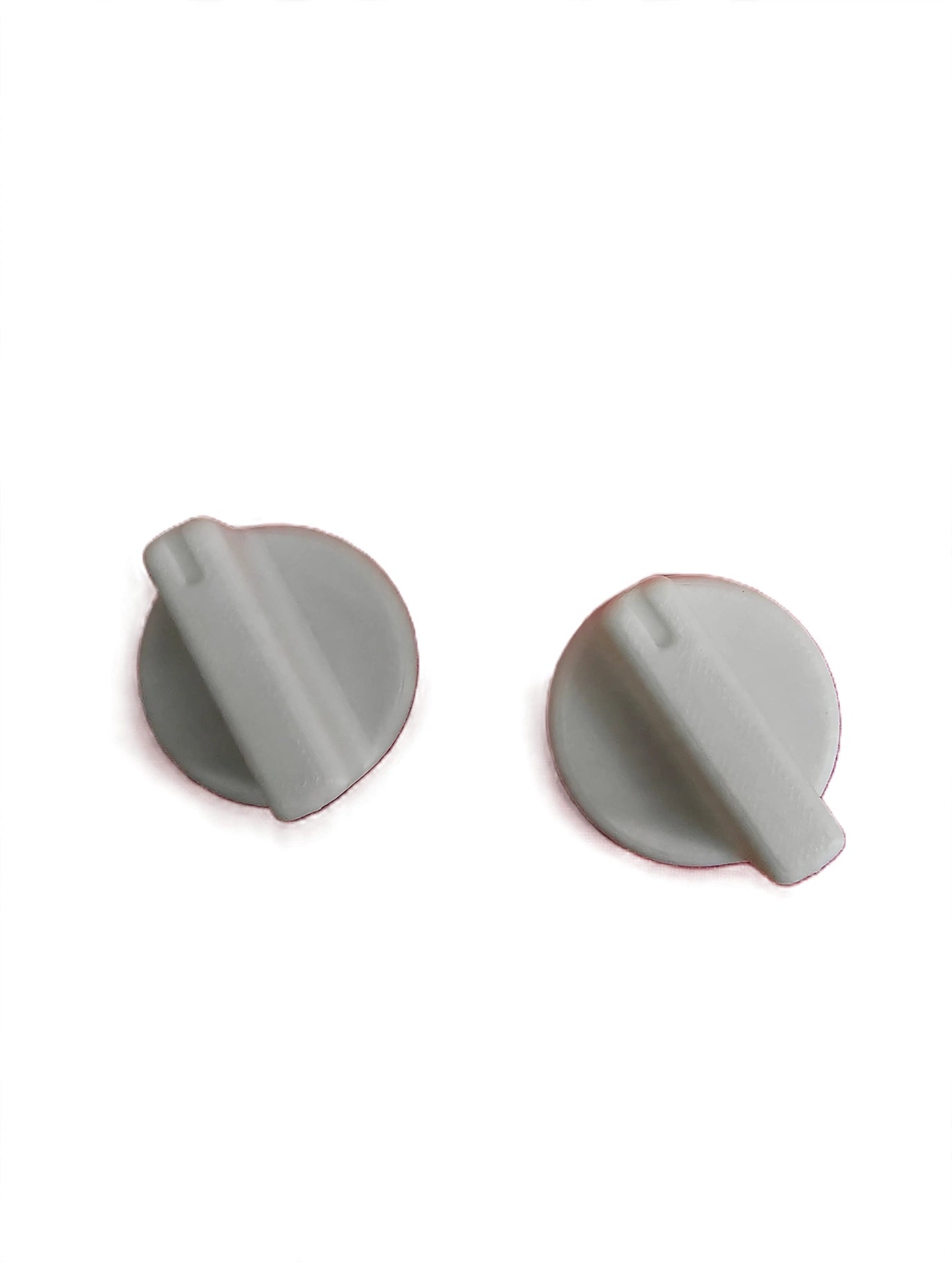Rival Crock Pot Slow Cooker White Knobs 2-Pack Replacement for 3100 3100/2 3120 3150/2 3154 3355 3745 - Durable Heat-Resistant Control Knobs