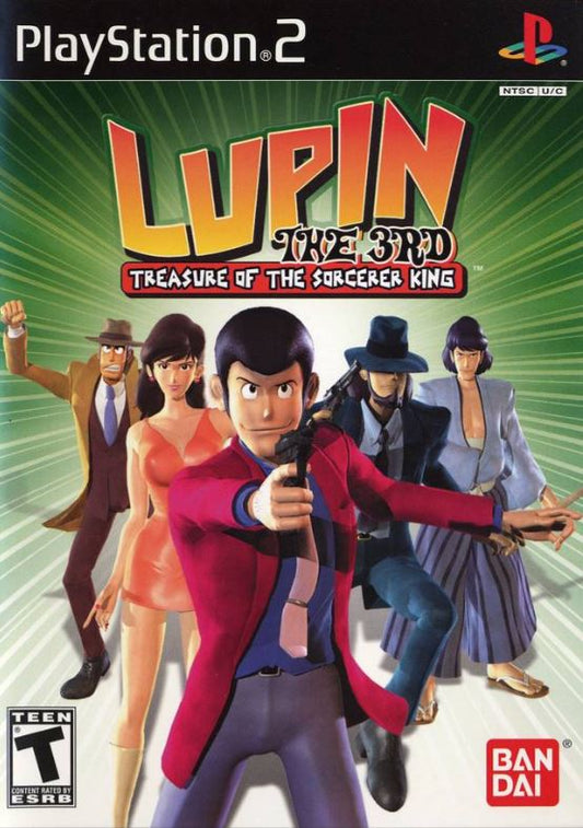 Lupin the 3rd: Treasure of the King (PlayStation 2, 2004) Game Disc Near Mint