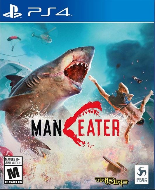 Man Eater Maneater (PlayStation 4, PS4,2020) CIB Complete Near Mint Tested